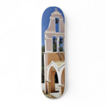 Greek Church In A Summer Day skateboards