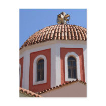 Greek Church Postcard by emele1 Greek Church Postcard