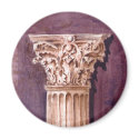 Greek column magnet