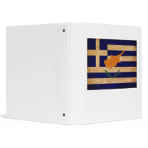 Greek Cyprus Flag Binder