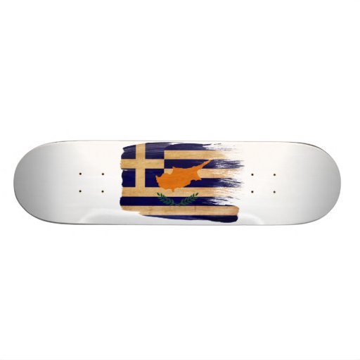 Greek Cyprus Flag Skateboard Decks