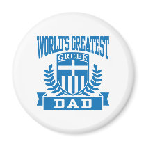 Greek Dad magnets by magarmor Greek Dad magnets