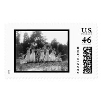 Greek Dance Group in Washington, DC 1924 postage by lc_vintagephotos Greek Dance Group in Washington, DC 1924 postage