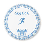 Greek dish refrigerator magnet