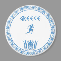 Greek dish magnets