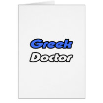Greek Doctor cards