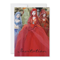 Greek Doll Souvenir  Invitation