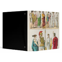 Greek Dress, from 'Trachten der Voelker, 1864 Binders