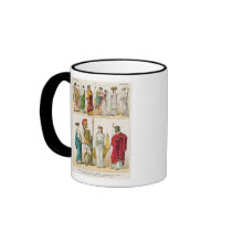 Greek Dress, from 'Trachten der Voelker, 1864 Coffee Mugs