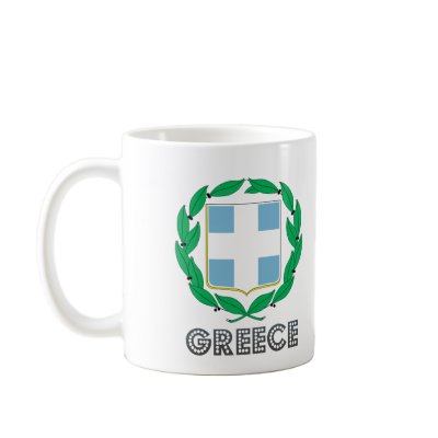 Greek Emblem Mug by FlagStore