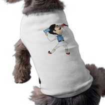 Greek Evzone dancing with Flag pet clothing by mariabellimages Greek Evzone dancing with Flag pet clothing
