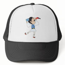 Greek Evzone dancing with Flag hats by mariabellimages Greek Evzone dancing with Flag hats