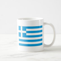 greek flag coffee mug