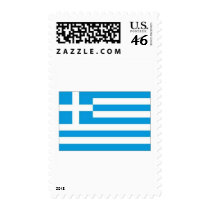 greek flag postage