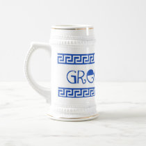 GREEK GOD GREEK KEY mugs