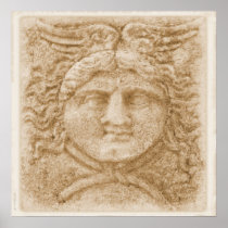 Greek God Hermes PICTURE ancient image of Hermes Print