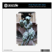 Greek God Pan Skins For iPod Touch 4G