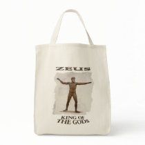 Greek God Zeus Tote Bag