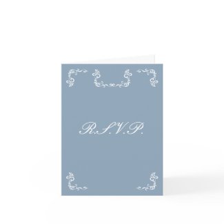 Greek Goddess Custom RSVP Card card