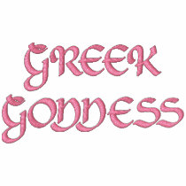 GREEK GODDESS Hoodie embroidered shirts