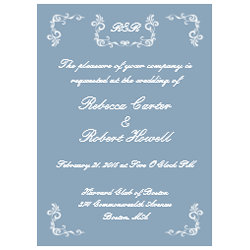 Greek Goddess Wedding Invitation invitation