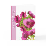 greek happy birthday -Χρόνια Πολλά - anemone cards