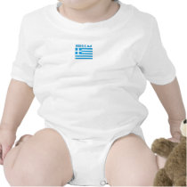 Greek Hellas Baby  t-shirts