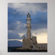Greek Island of Crete and old town of Chania 2 Print