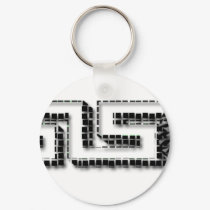 Greek Key Design keychains