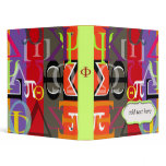 Greek life binder.. customize spine w/ ur sorority