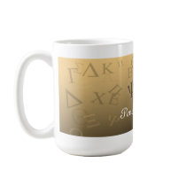 Greek Life Mug, Add Sorority / Fraternity