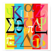 Greek Life Poster posters