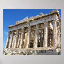 Greek Parthenon Poster
