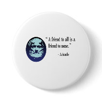 Greek Philosopher Aristotle badge Pins