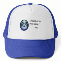 Greek Philosopher Aristotle Cap Mesh Hat