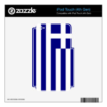 Greek pride skins for iPod touch 4G