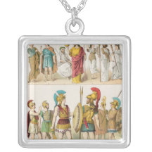 Greek Religious and Military Dress Custom Jewelry