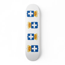 Greek Royal Arms, Greece Skate Deck