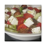 Greek Salad Fridge Magnet Greek Salad Fridge Magnet