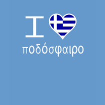 GREEK SOCCER t-shirts