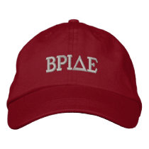 Greek Speak embroidered hats by perfectwedding Greek Speak embroidered hats