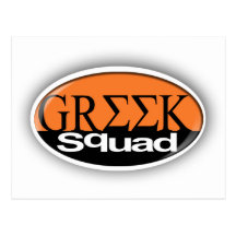 greek squad post card