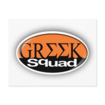 greek squad postcards