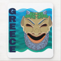 Greek theatre MASK mousepads
