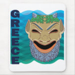 Greek theatre MASK Mouse Mat