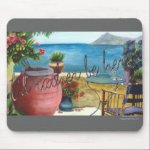 Greek view Mousepad