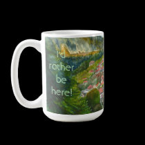 Greek village in Evrytania - Fidakia mugs
