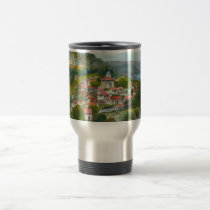 Greek village in Evrytania mugs