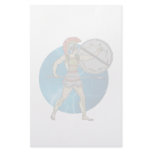 Greek Warrior Stationery Paper