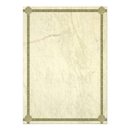 Greek Wedding Invitation